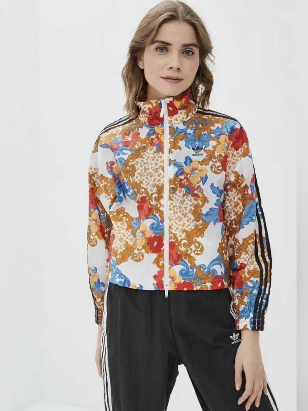Adidas Originals x HER Studio London Track Jacket Floral size S